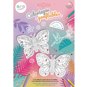 Dibujos inflables para pintar Mariposas