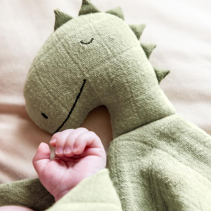Doudou muselina Dino