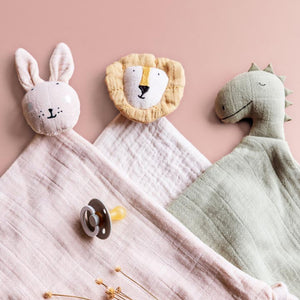 Doudou muselina Dino