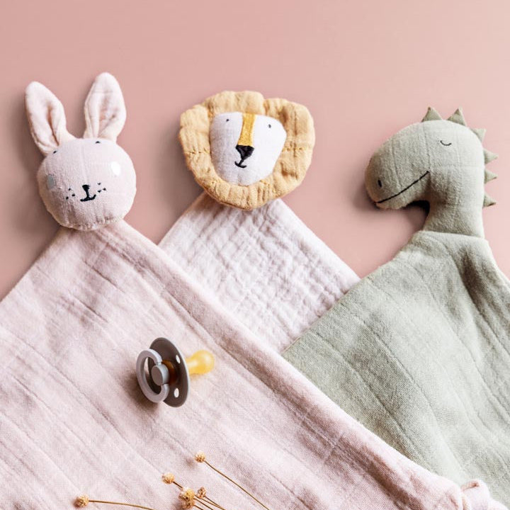 Doudou muselina Dino