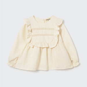 Camisa Ever volantes ivory