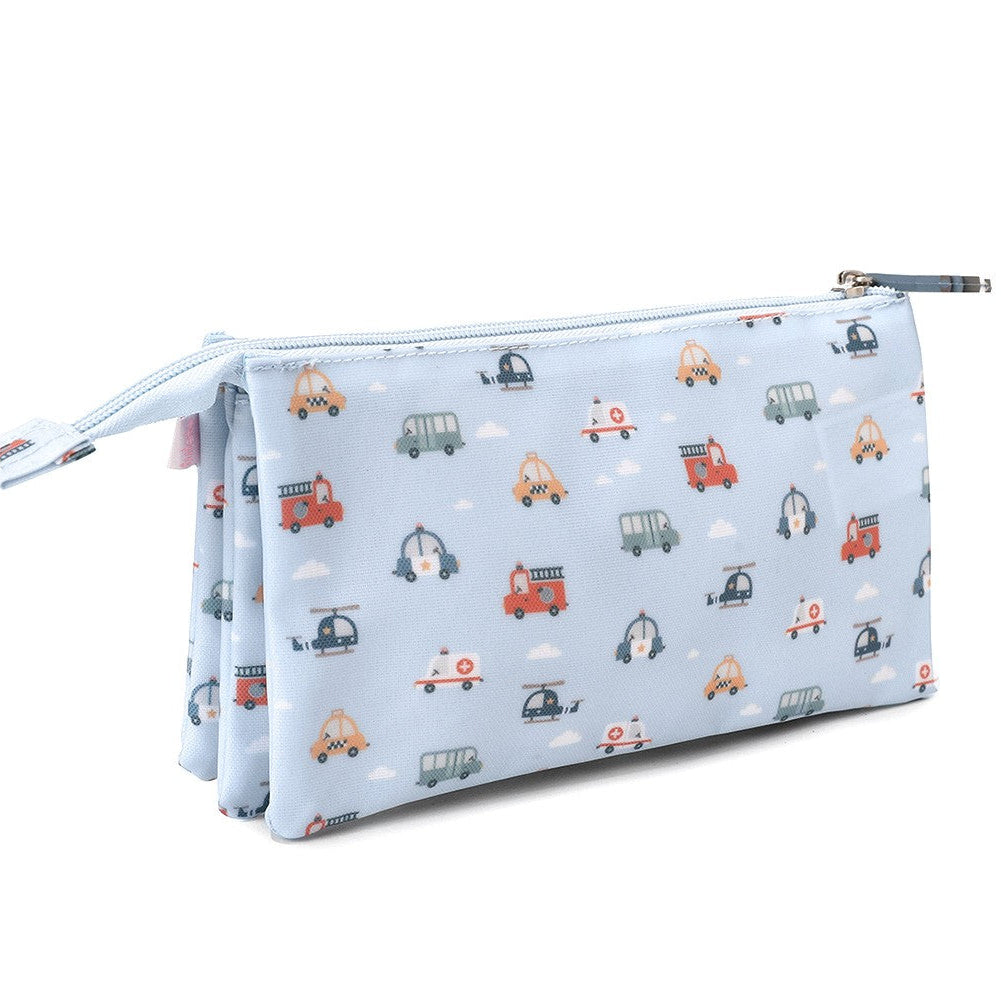 Estuche 3 compartimentos City Cars