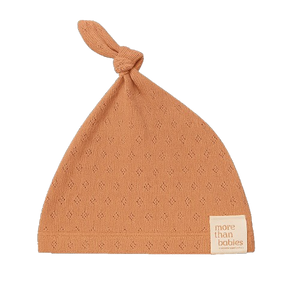 Gorrito nudo Calado rosa