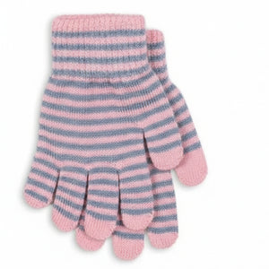 Guantes Konges Rayas Mauve