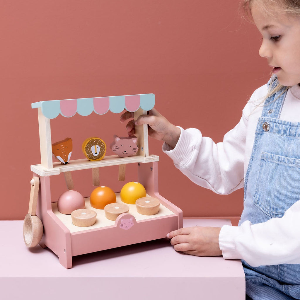 Heladería de madera