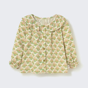 Camisa Iris gree floral