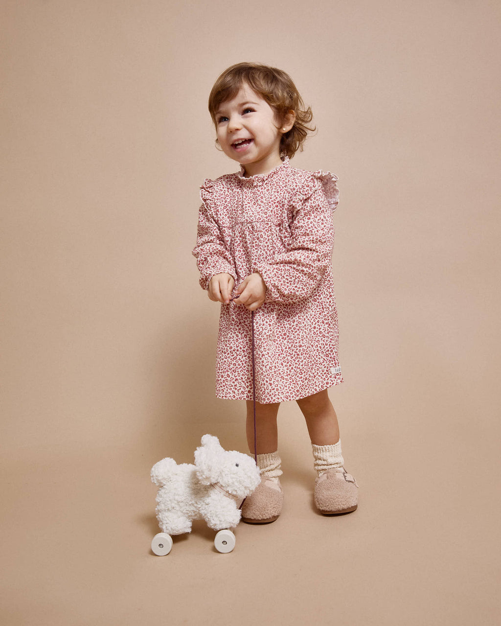 Vestido Speckle burgundy