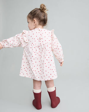 Vestido Cuore cream pink