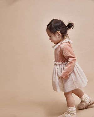 Vestido Ballet rose kid
