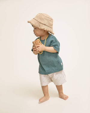 Shorts Linen stripes