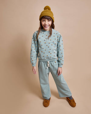 Pantalón Fleece alpine green