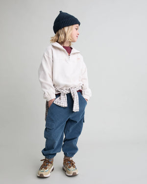 Pantalón cargo soft velour harbour