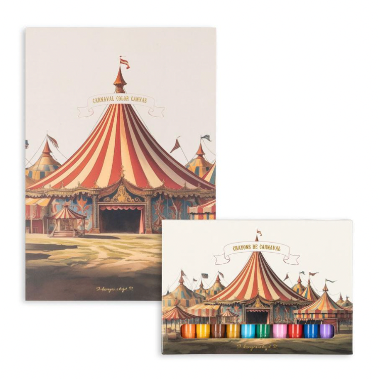 Set Ceras + Libreta Circus