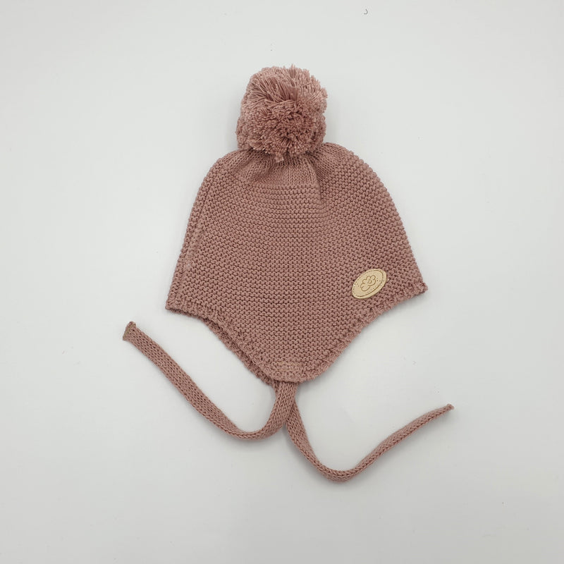 Gorro BABY Algodón Rosa empolvado