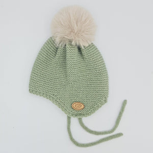 Gorro punto bobo Verde