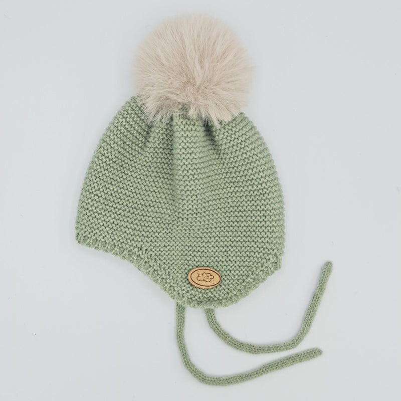 Gorro punto bobo Verde