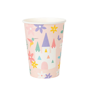 Pack 8 vasos papel Princesas