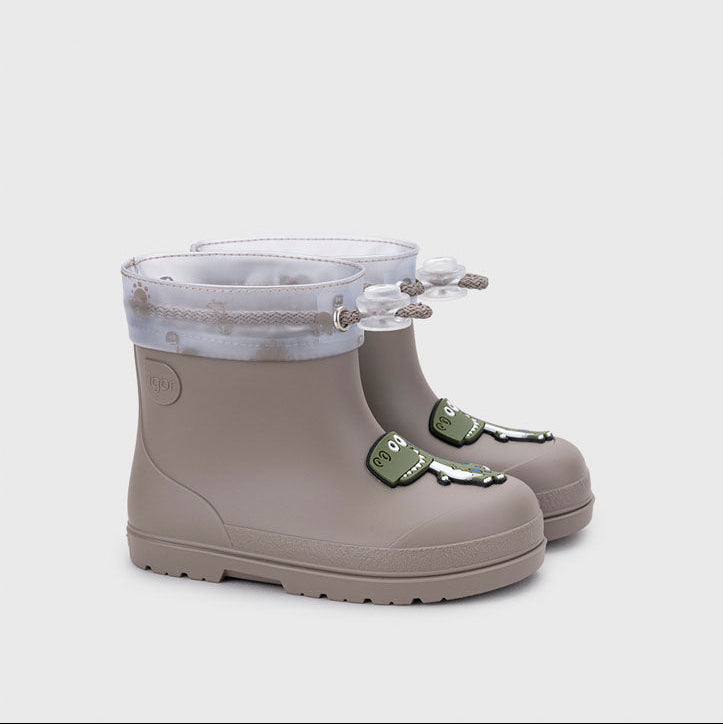 Bota de agua Mendi Dino taupe