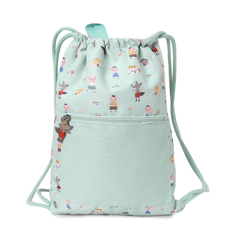Mochila saco impermeable Three Little Pigs