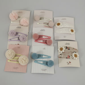 Pack Clips margaritas o pompom Santo Planazo