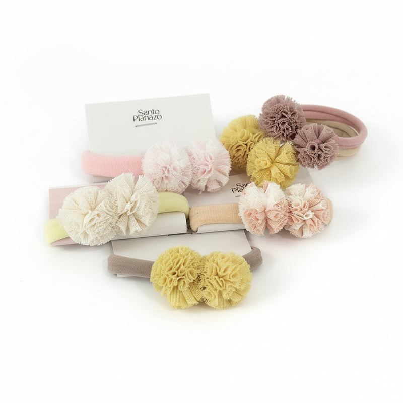 Coletero Pompom Tul Santo Planazo