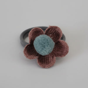 Coletero Flor Crochet Santo Planazo