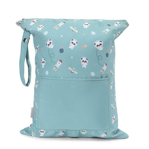 Bolsa impermeable grande Pandas in Space