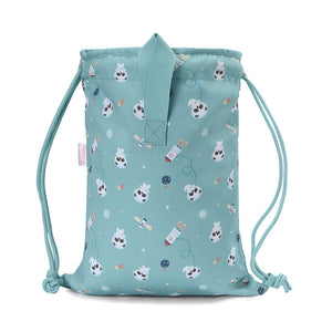 Mochila saco tela Pandas in Space