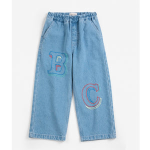 Pantalón Denim Embossed