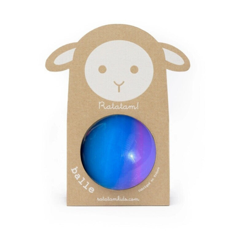 Pelota Ratatam Gum azul 10cm