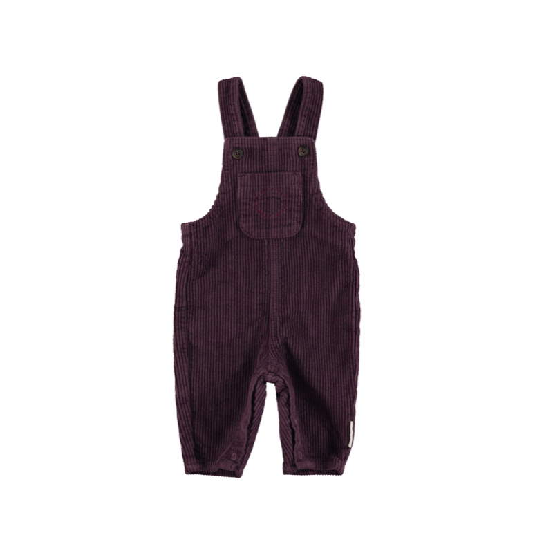 Peto Aubergine curdoroy baby
