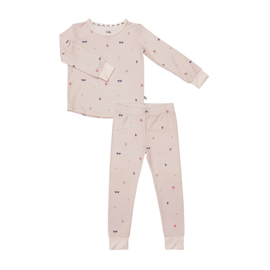 Pijama bambú dos piezas Wild Pink