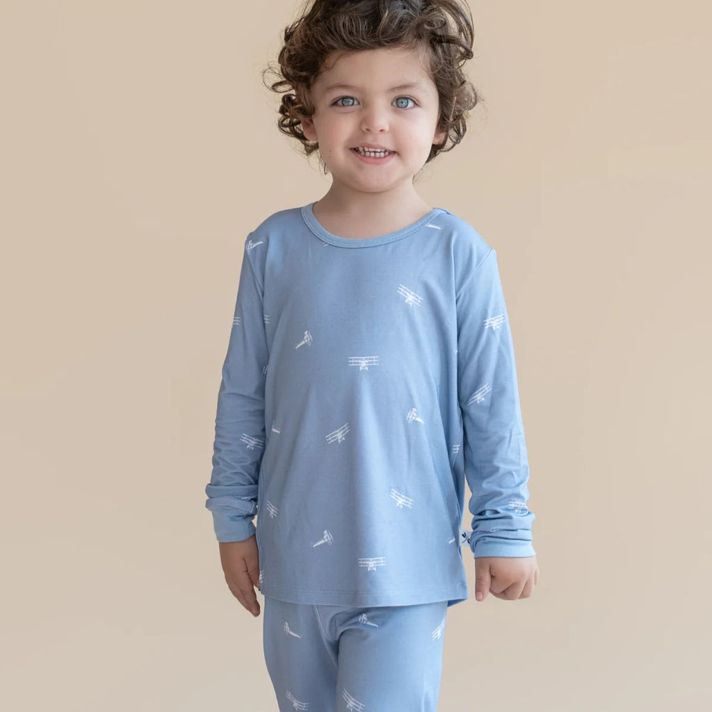 Pijama bambú dos piezas Planes