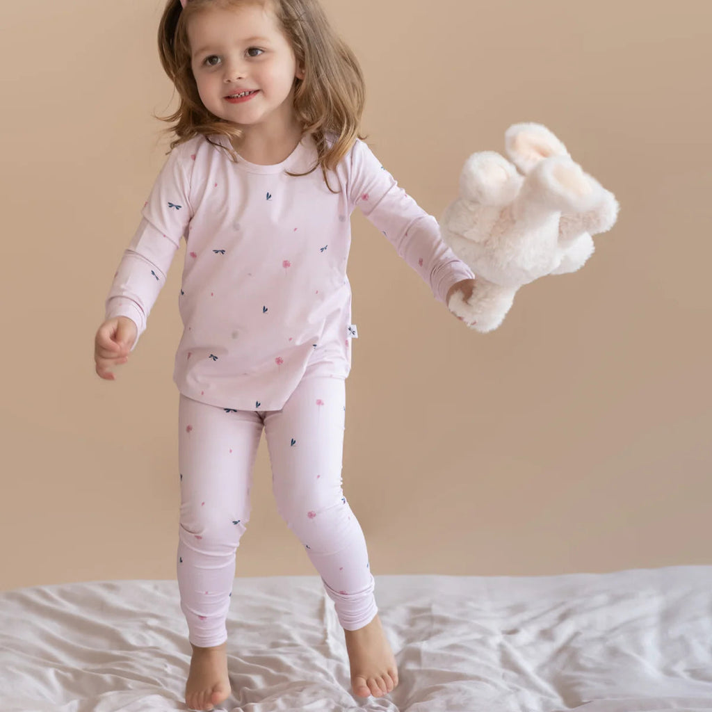 Pijama bambú dos piezas Wild Pink