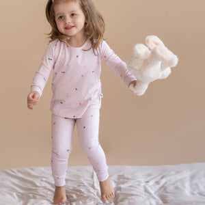 Pijama bambú dos piezas Wild Pink