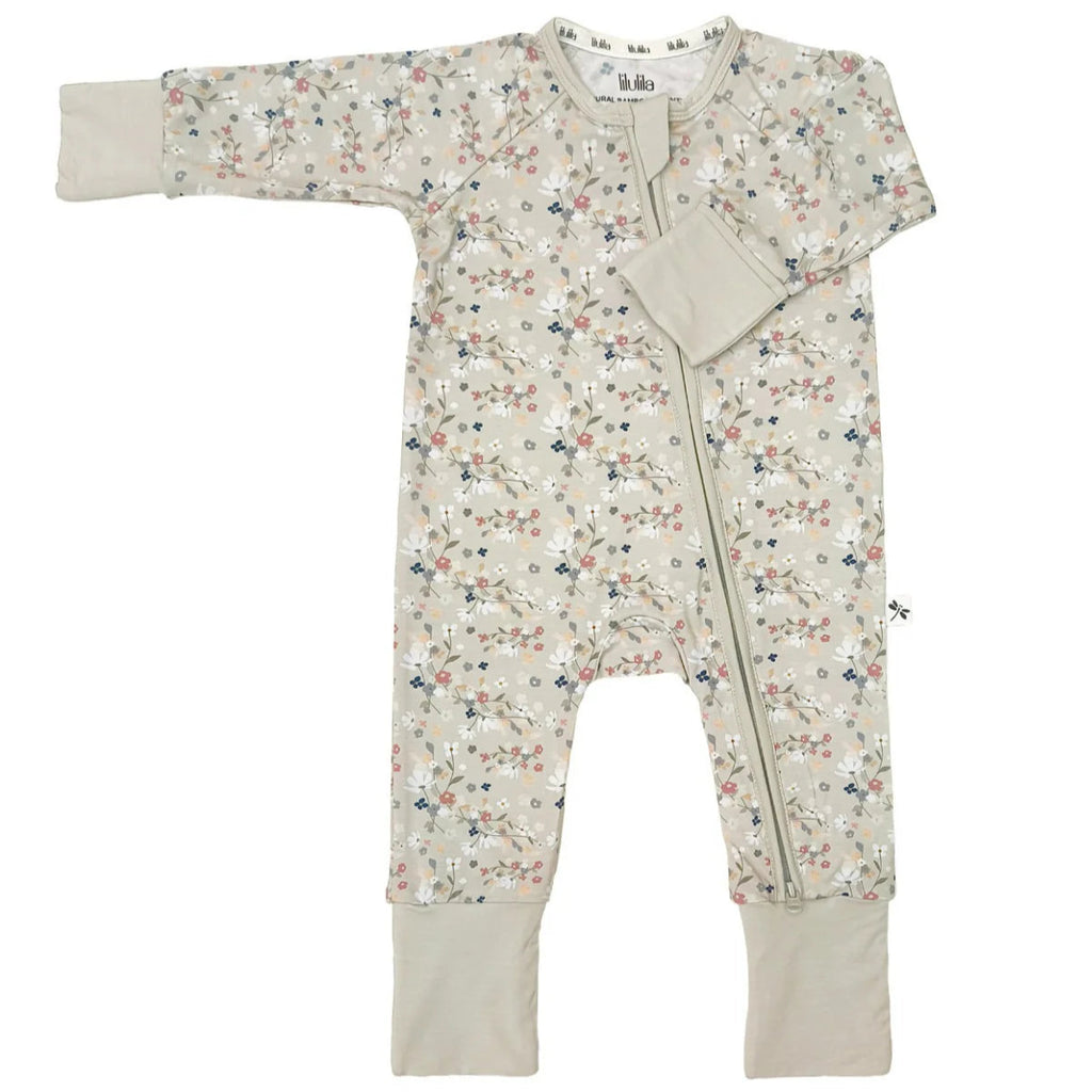 Pijama bambú cremallera Bouquet