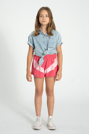 Shorts Terry Pink