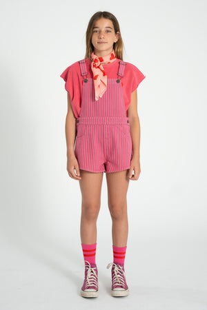 Peto short pink with stripes