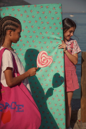 Peto short pink with stripes