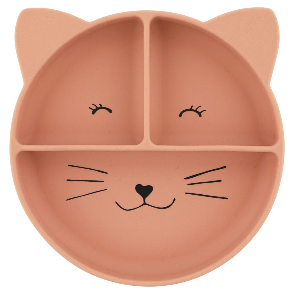 Plato compartimentos silicona Cat