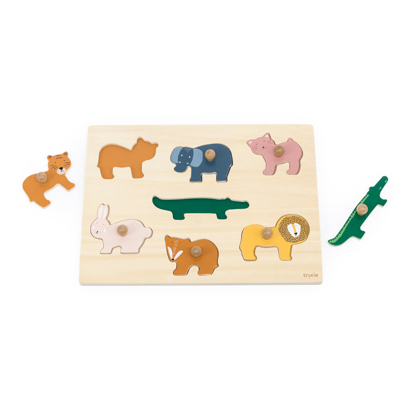 Puzzle 7 piezas animales