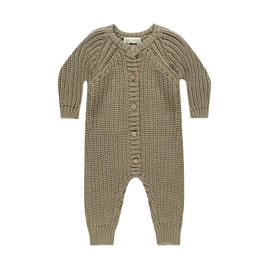 Mono Chunky Knit Olive