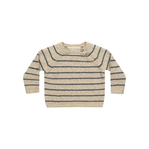 Jersey Knit Indigo stripe