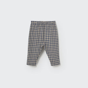 Pantalón Rafa gingham stone