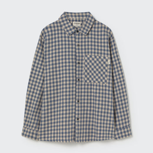 Camisa Samuel gingham stone