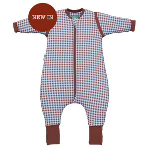 Saco dormir con mangas y calcetines TOG 2.5 Vichy Brown