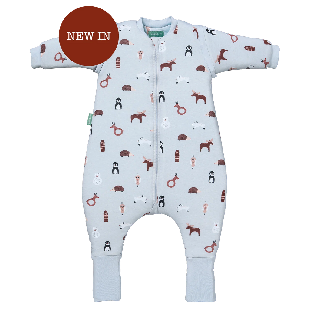 Saco dormir con mangas y calcetines TOG 2.5 Winter Animals