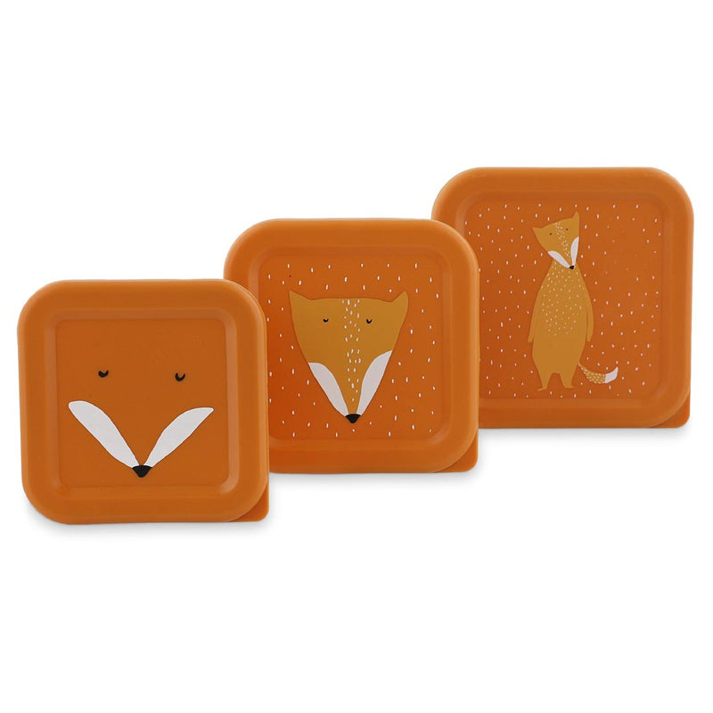 Fiambrera cuadrada set 3 Fox
