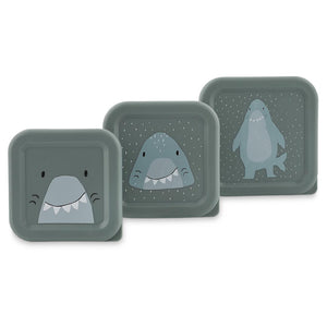 Fiambrera cuadrada set 3 Shark
