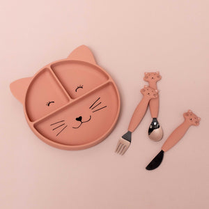 Set 3 cucharas acero Cat